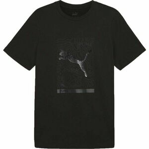 Puma OPEN ROAD GRAPHIC TEE Tricou bărbați, negru, mărime imagine