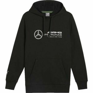 Puma MERCEDES-AMG PETRONAS F1 ESSENTIALS HOODIE Hanorac pentru bărbați, negru, mărime imagine