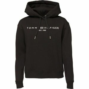 Tommy Hilfiger MODERN REG CORP LOGO HOODIE Hanorac pentru femei, negru, mărime imagine