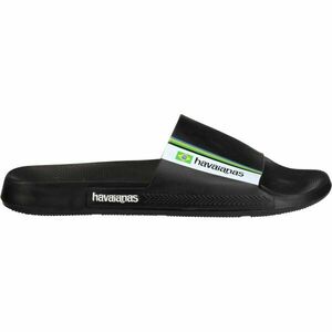 HAVAIANAS SLIDE BRASIL Papuci unisex, negru, mărime 47/48 imagine