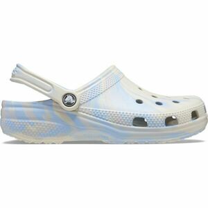 Crocs CLASSIC MARBLED CLOG Saboți unisex, bej, mărime 45/46 imagine