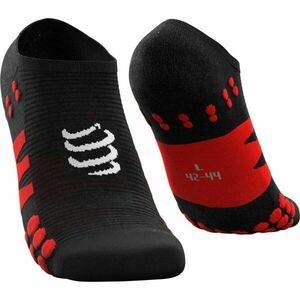 Compressport NO SHOW SOCKS Șosete sport compresive, negru, mărime imagine