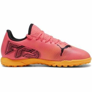 Puma FUTURE 7 PLAY TT JR Ghete de fotbal copii, roz, mărime 34.5 imagine