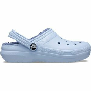 Crocs CLASSIC LINED CLOG T Saboți pentru fete, albastru deschis, mărime 23/24 imagine