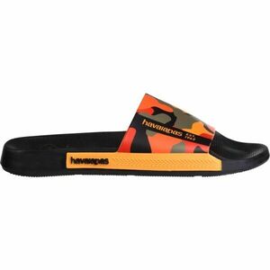 HAVAIANAS SLIDE PRINT Șlapi unisex, negru, mărime 43/44 imagine