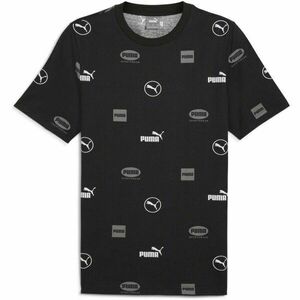 Puma POWER AOP TEE Tricou de bărbați, negru, mărime imagine