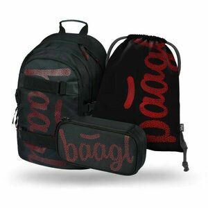 BAAGL SKATE DARKNESS Rucsac, negru, mărime imagine