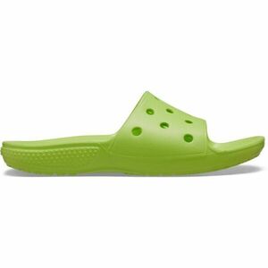 Crocs CLASSIC CROCS SLIDE K Papuci de copii, verde, mărime 34/35 imagine