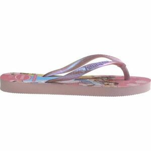 HAVAIANAS KIDS SLIM PRINCESS Șlapi fete, roz, mărime 31/32 imagine