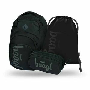 BAAGL 3 SET COOLMATE BLACK Set școlar, negru, mărime imagine