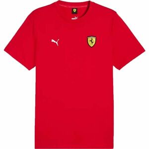 Puma FERRARI RACE COLORED SHIELD TEE Tricou de bărbați, roșu, mărime imagine