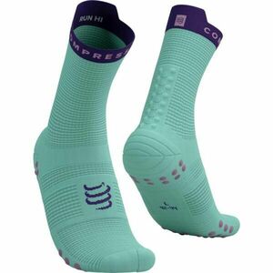 Compressport PRO RACING SOCKS V4.0 RUN Șosete alergare, turcoaz, mărime imagine