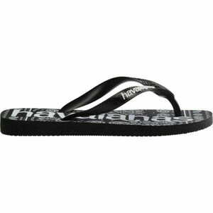 HAVAIANAS TOP LOGO MANIA FASHION Șlapi unisex, negru, mărime 39/40 imagine