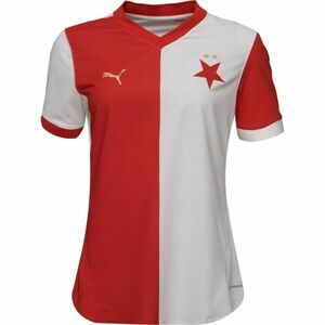 Puma SK SLAVIA INTL HOME JERSEY PROMO W SPONSOR Tricou fotbal femei, roșu, mărime imagine