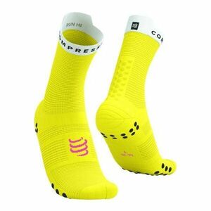 Compressport PRO RACING SOCKS V4.0 RUN Șosete alergare, galben, mărime imagine