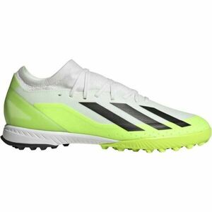 adidas X CRAZYFAST.3 TF Ghete turf bărbați, alb, mărime 45 1/3 imagine