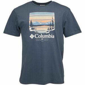 Columbia PATH LAKE GRAPHIC TEE II Tricou bărbați, albastru, mărime imagine