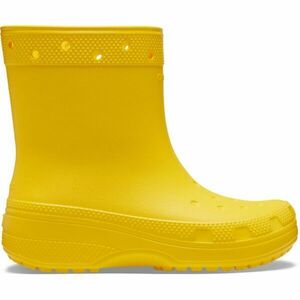 Crocs CLASSIC RAIN BOOT Cizme de cauciuc pentru femei, galben, mărime 37/38 imagine