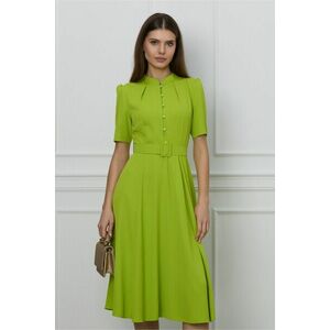 Rochie eleganta, de culoare lime imagine