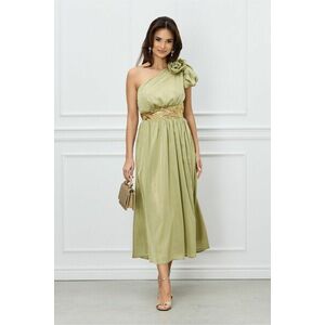 Rochie eleganta, de culoare lime imagine