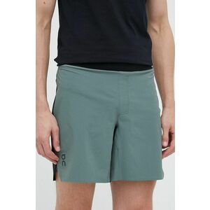 On-running pantaloni scurți de alergare Lightweight culoarea verde imagine