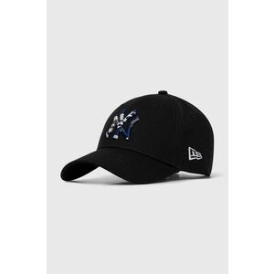 New Era șapcă de baseball din bumbac culoarea negru, cu imprimeu, NEW YORK YANKEES imagine