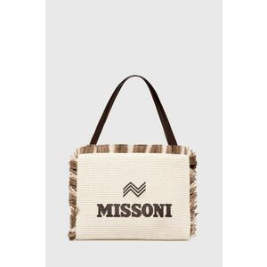 Missoni poseta culoarea bej, MI10006E imagine