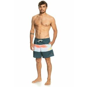 Quiksilver pantaloni scurti barbati, culoarea verde imagine