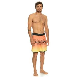 Quiksilver pantaloni scurti de baie culoarea galben imagine