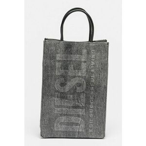 Geanta tote unisex din denim cu logo imagine