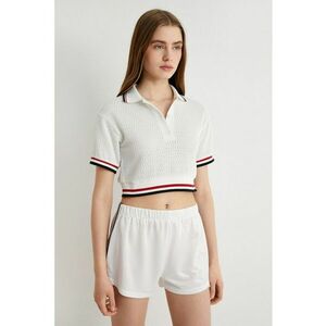 Tricou polo crop imagine