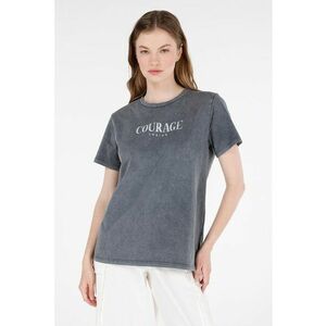 Tricou regular fit cu imprimeu text imagine