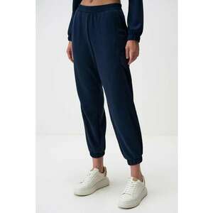 Pantaloni sport crop din amestec de modal imagine