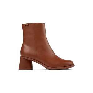 Botine de piele cu toc patrat Kiara 1345 imagine