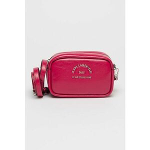 Geanta crossbody de piele ecologica cu logo imagine