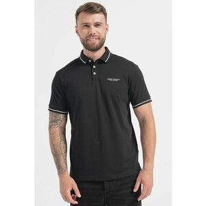 Tricou polo cu detalii contrastante imagine