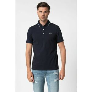 Tricou polo slim fit cu logo pe piept imagine