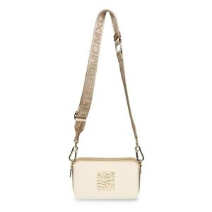 Geanta crossbody de piele saffiano sintetica cu monograma Brisa imagine