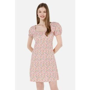 Rochie slim fit cu model floral imagine