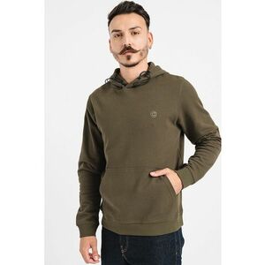 Jack & Jones hanorac de bumbac barbati, culoarea verde, cu imprimeu imagine