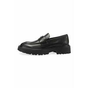 Pantofi loafer de piele cu varf rotund imagine