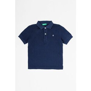 Tricou polo din material pique cu detaliu logo imagine