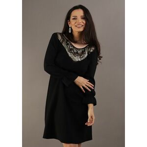 Rochie lejera Negru 36 imagine