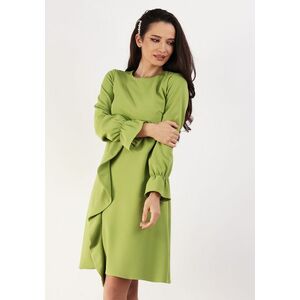 Rochie lejera lime 36 imagine