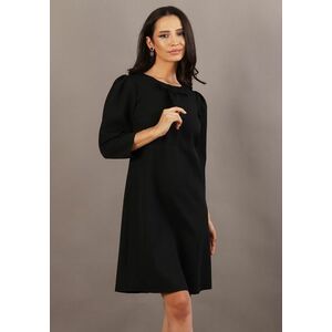 Rochie lejera Negru 36 imagine