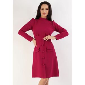 Rochie evazata ciclame 36 imagine