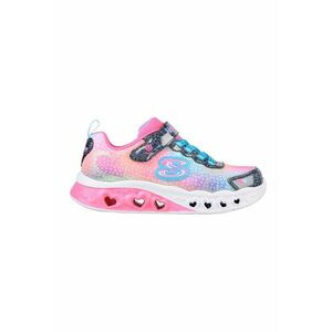 Pantofi sport cu velcro si model colorblock Flutter Heart Lights imagine