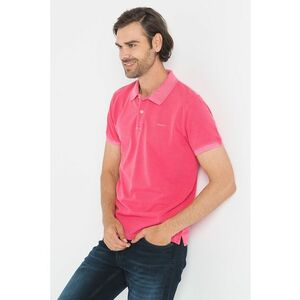 Tricou polo din piqué de bumbac imagine