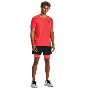 Pantaloni scurti 2-in-1 cu logo pentru fitness Vanish imagine