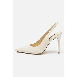 Pantofi slingback cu aspect lacuit Feather imagine